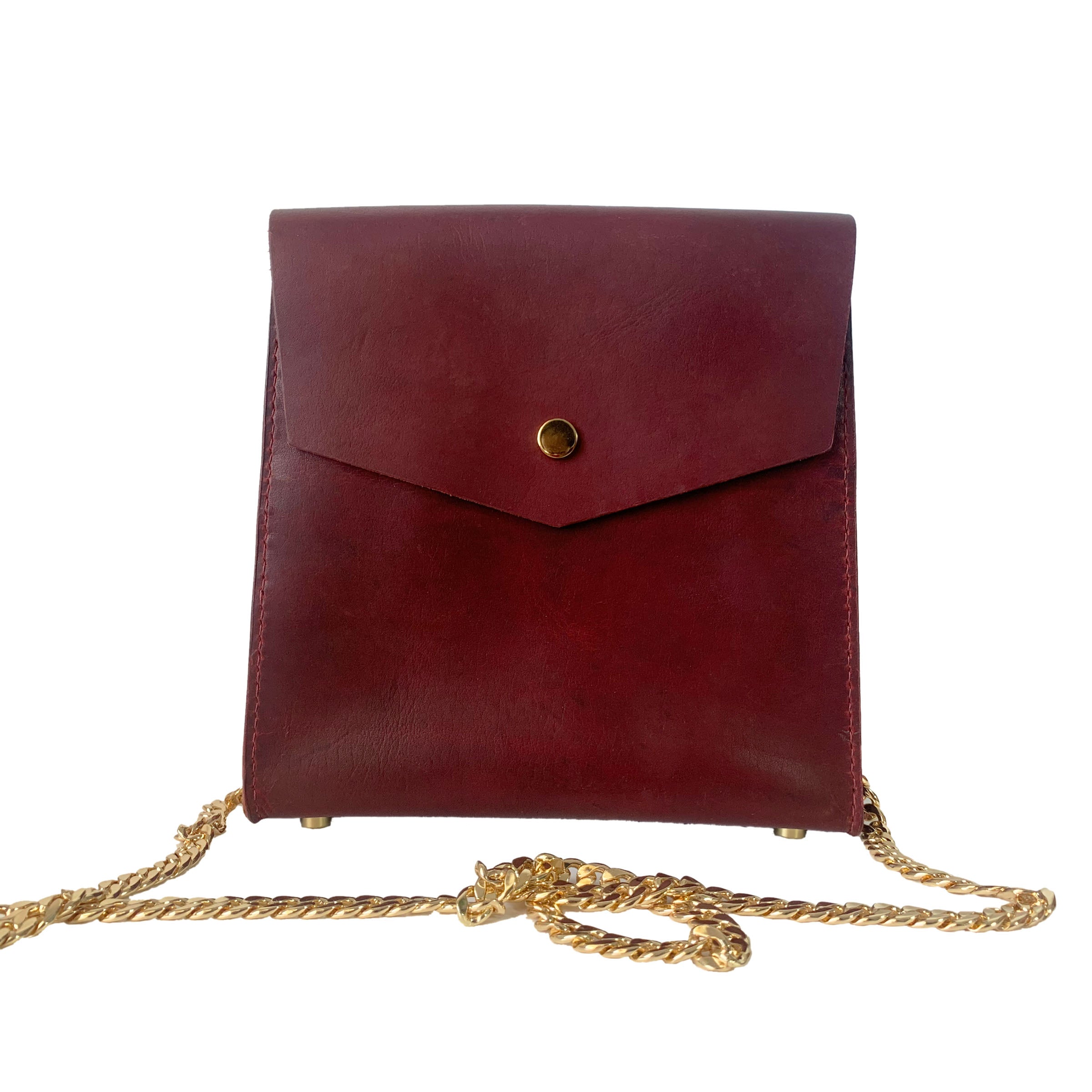 Delia Chain Bag - Merlot - Free Bird CA