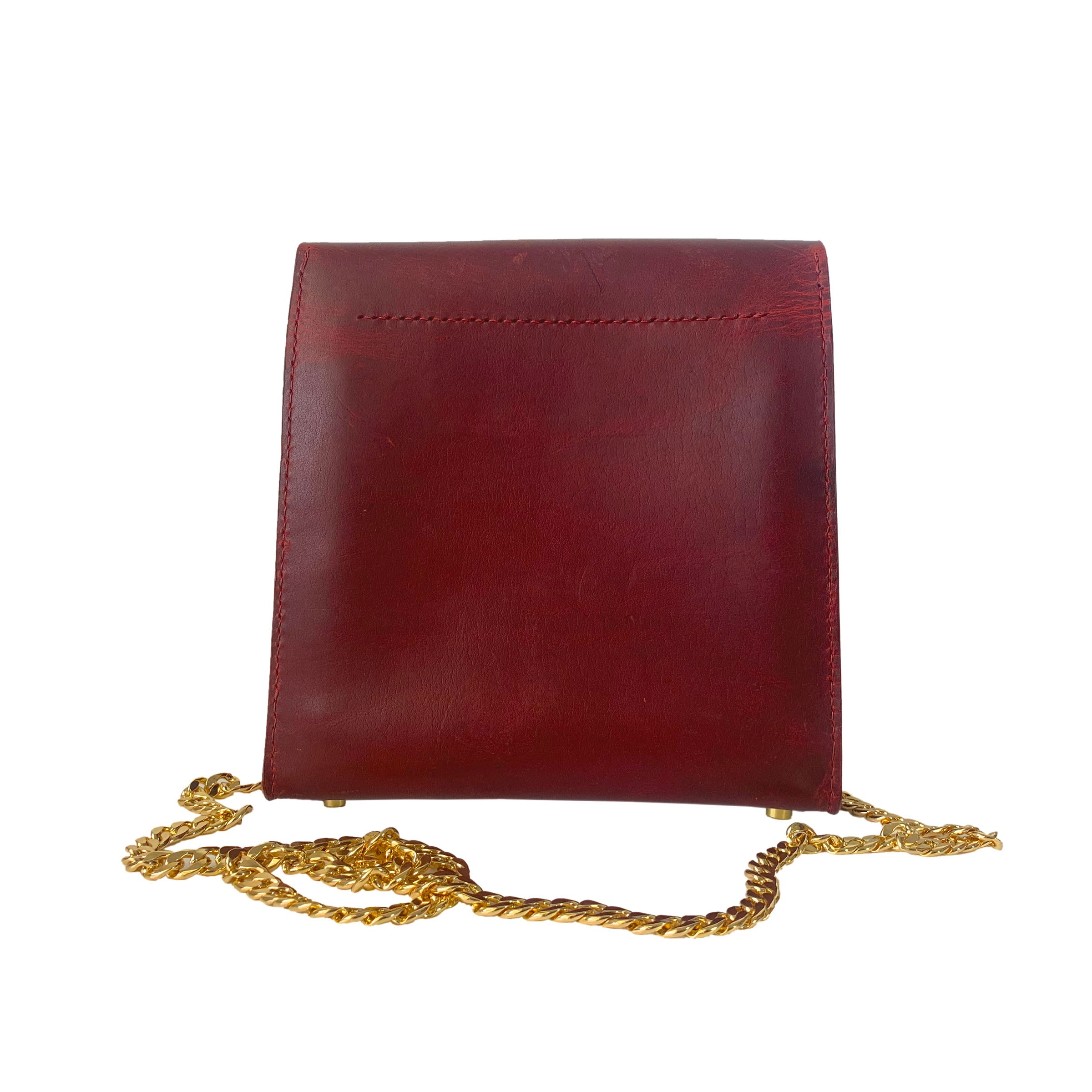 Delia Chain Bag - Merlot - Free Bird CA