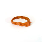 Plaited Bracelet - Tangerine - Free Bird CA