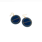 Big Blue Drop Earrings - Free Bird CA
