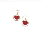 Sweetheart Drop Earrings - Free Bird CA